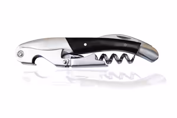 RADOLEO® Kellnermesser EBONY - Korkenzieher & Weinöffner | Profi So...