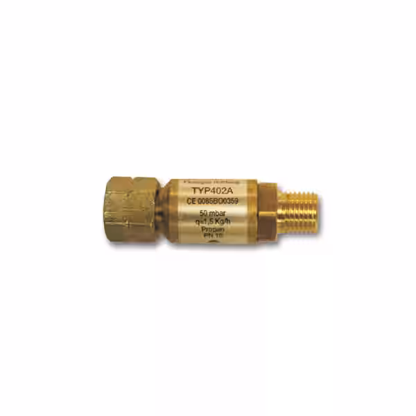 Schlauchbruchsicherung Gas 50mbar