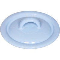 Riess Classic Pastell Deckel 9 cm blau - Emaille
