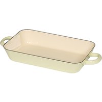 Riess Classic Pastell Bratpfanne 29 x 18 cm gelb - Emaille