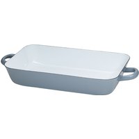 Riess Classic Pure Grey Bratpfanne 33 x 20 cm - Emaille