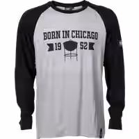 Langarmshirt Unisex "Born in Chicago"