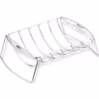 Premium-Spare-Rib-Halter & Bratenkorb