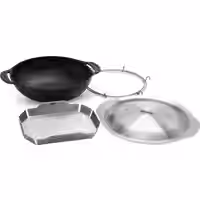 WEBER CRAFTED Wok & Dampfgarer