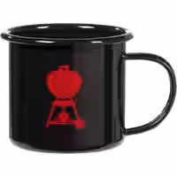Weber Retro Emailletasse
