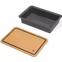 Weber Works Aufbewahrungsbox mit Schneidebrett-Deckel